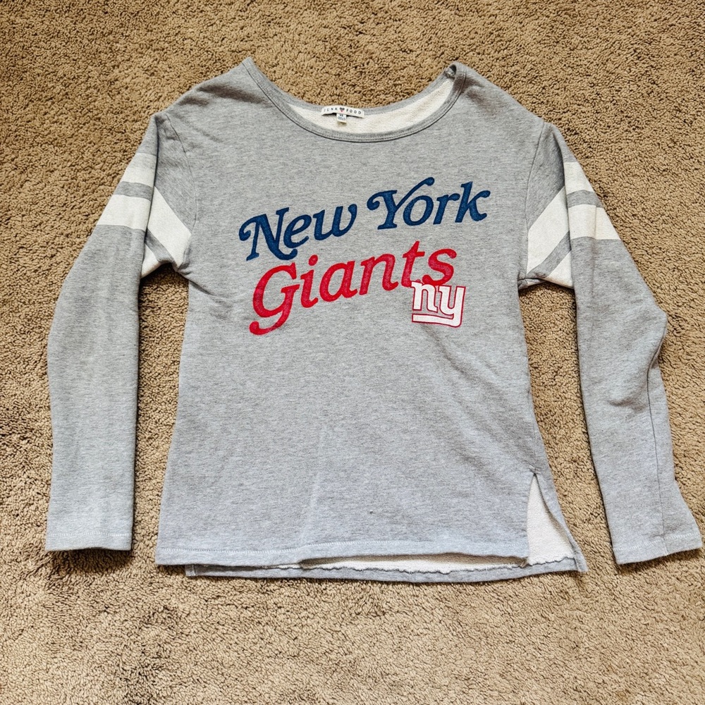 Junk Food Clothing • New York Giants Crew Neck Sweatshirt - Picture 2 of 7